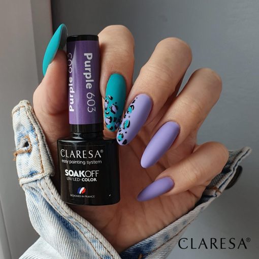 Claresa PURPLE 603 Gel Polish 5 ml - Image 2