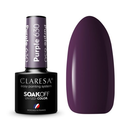 Claresa PURPLE 630 Gel Polish 5 ml