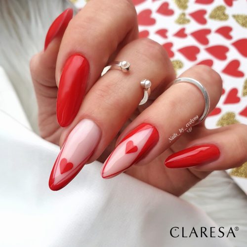 Alternative view of Claresa RED 406 Gel Polish 5 ml