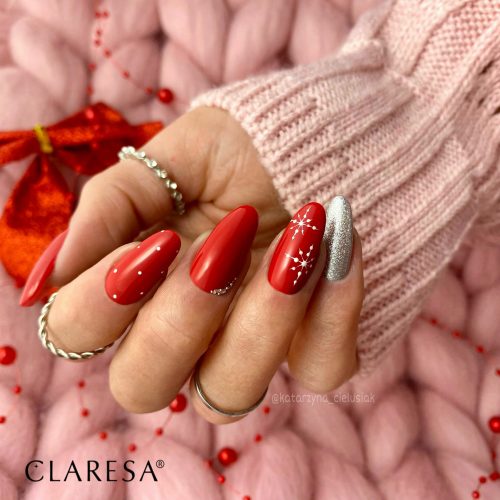 Alternative view of Claresa RED 412 Gel Polish 5 ml
