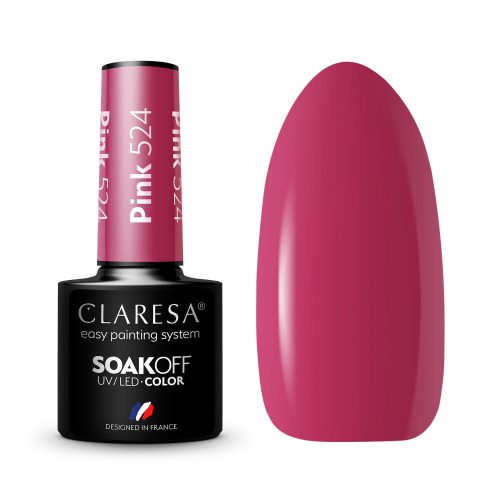 Claresa PINK 524 Gel Polish 5 ml
