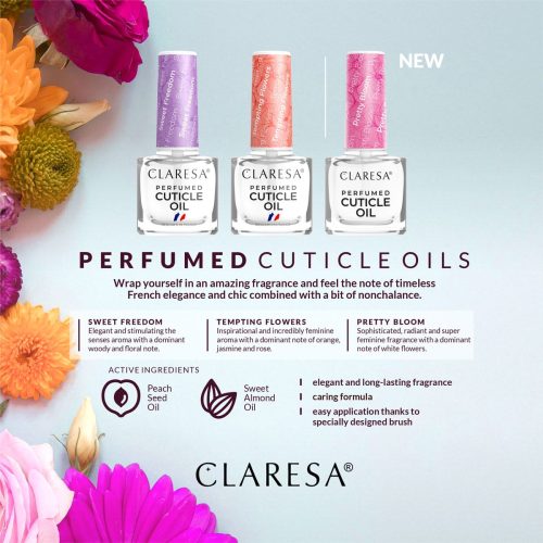 Alternative view of Claresa Cuticle Oil PRETTY BLOOM 10 x 5 ml