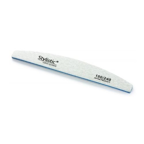 Stylistic NAIL FILE Half Moon 180/240
