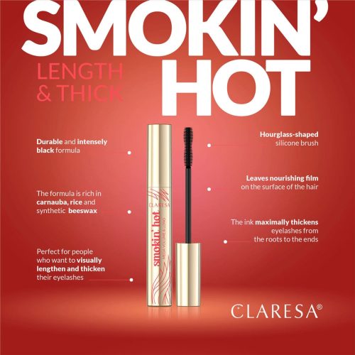 Claresa Mascara SMOKIN’ HOT 10 g