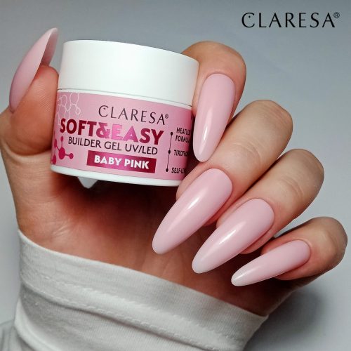 Alternative view of Claresa SOFT&EASY Builder Gel BABY PINK 45g