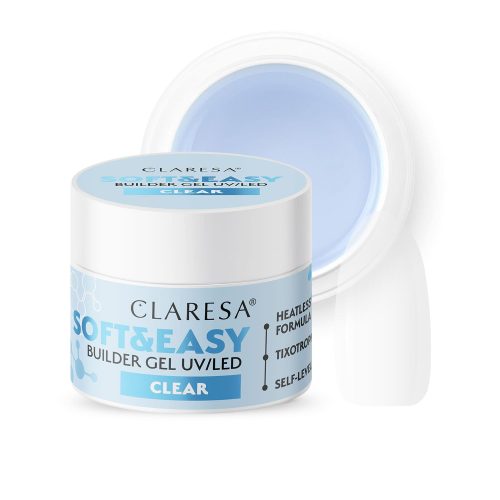 Claresa SOFT&EASY Builder Gel CLEAR 12g