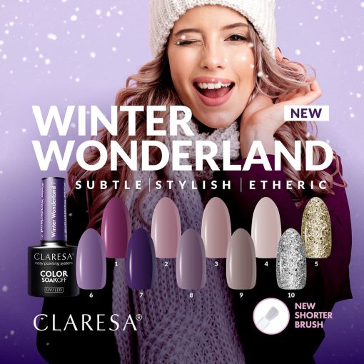 Claresa WINTER WONDERLAND 10 Gel Polish 5 ml - Image 5