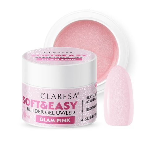 Claresa SOFT&EASY Builder Gel GLAM PINK 12g