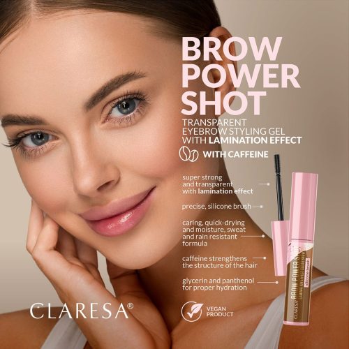 Alternative view of Claresa BROW POWER SHOT Lamination Effect Clear Brow Gel 8g