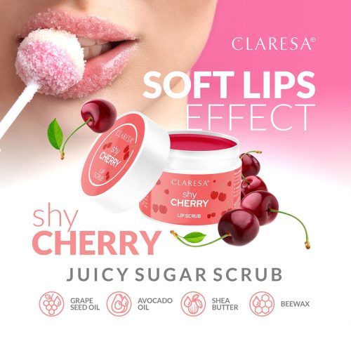 Alternative view of Claresa Saucy Lips Scrub SHY CHERRY 15g