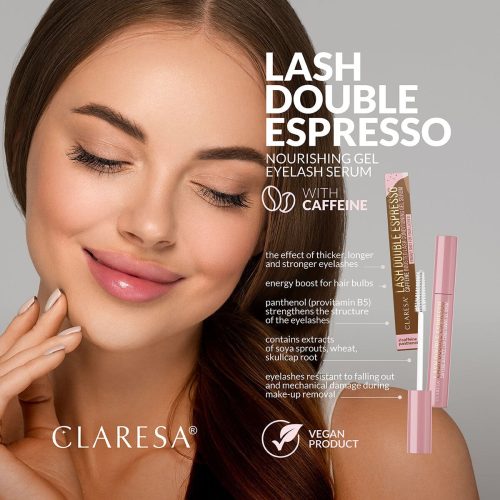 Alternative view of Claresa LASH DOUBLE ESPRESSO Caffeine Boosted Lash Gel Serum 10g