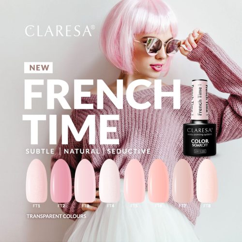 Claresa FRENCH TIME Collection 8 x 5 g