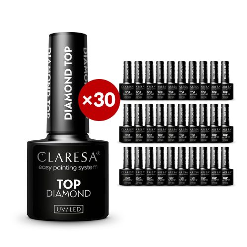 CLARESA DIAMOND TOP NO WIPE 30 x 5 ml