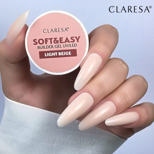 Alternative view of Claresa SOFT&EASY Builder Gel LIGHT BEIGE 12g