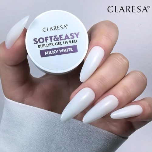 Alternative view of Claresa SOFT&EASY Builder Gel MILKY WHITE 12g