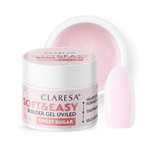 Claresa SOFT&EASY Builder Gel SWEET SUGAR 12g - Image 4