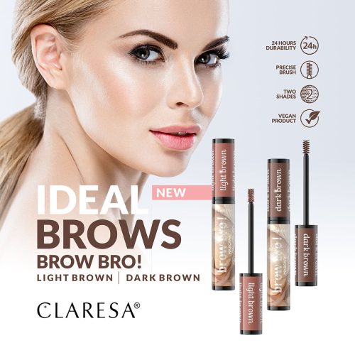 Alternative view of Claresa BROW BRO Eyebrow Mascara! 01 Light Brown