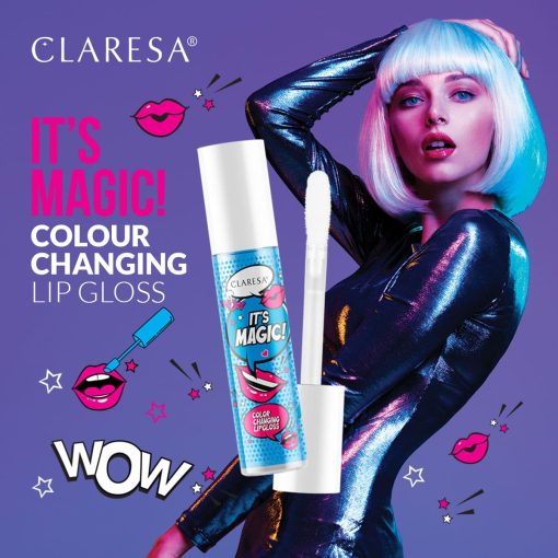 Claresa IT'S MAGIC! Color Changing Lip Gloss 4.4g - Image 2