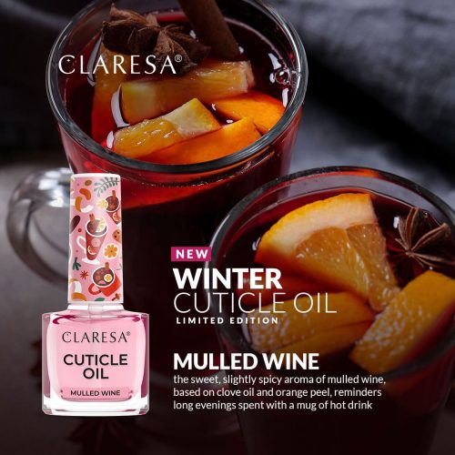 Alternative view of Claresa Cuticle Oil MULLED WINE 10 x 5 ml (Limited Edition)
