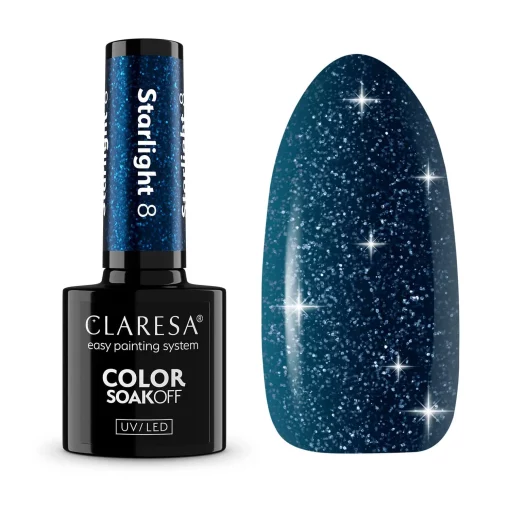 Claresa STARLIGHT 8 Gel Polish 5 g (Flash Effect)