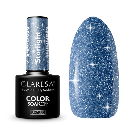 Claresa STARLIGHT 7 Gel Polish 5 g (Flash Effect)