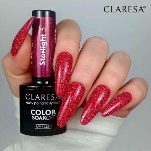 Claresa STARLIGHT 3 Gel Polish 5 g (Flash Effect)