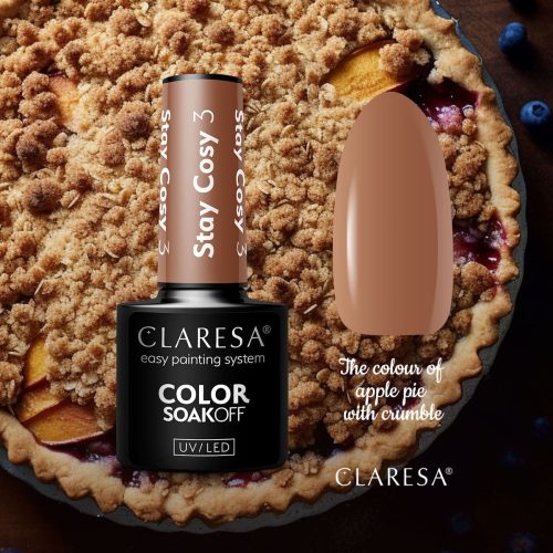 Claresa STAY COSY 3 Gel Nail Polish 5 g