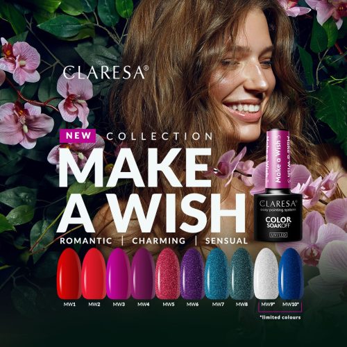 Alternative view of Claresa MAKE A WISH Gel Nail Polish Collection 9 x 5 g