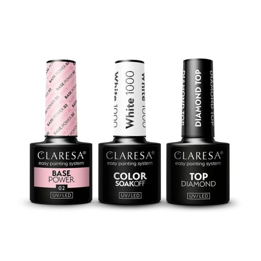 Claresa POWER BASE Gel Nail Polish Set - Image 3