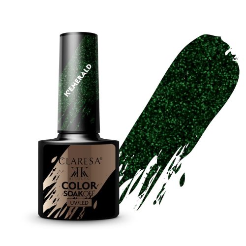 Claresa K'Crystal EMERALD Gel Nail Polish 5g