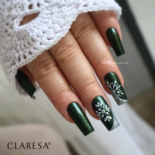 Claresa K'Crystal EMERALD Gel Nail Polish 5g - Image 3