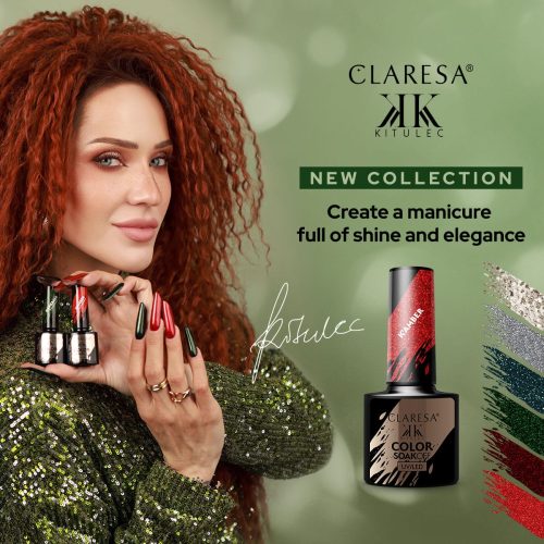 Alternative view of Claresa K'Crystal Gel Nail Polish Collection 6 x 5g