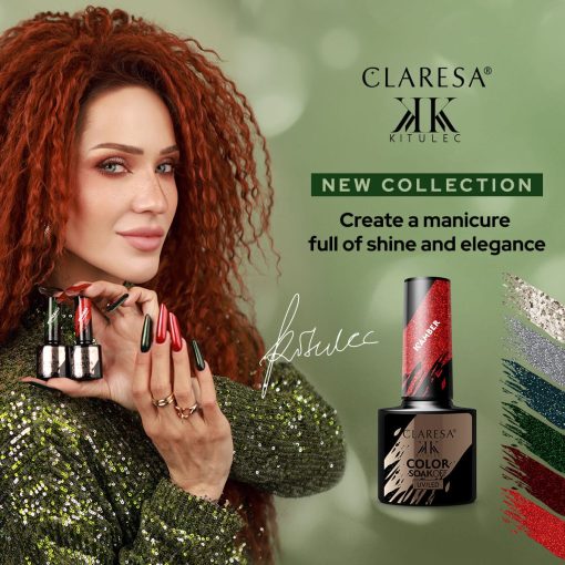 Claresa K'Crystal HELIODOR Gel Nail Polish 5g - Image 5