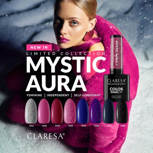 Alternative view of Claresa MYSTIC AURA Collection 6 x 5 g