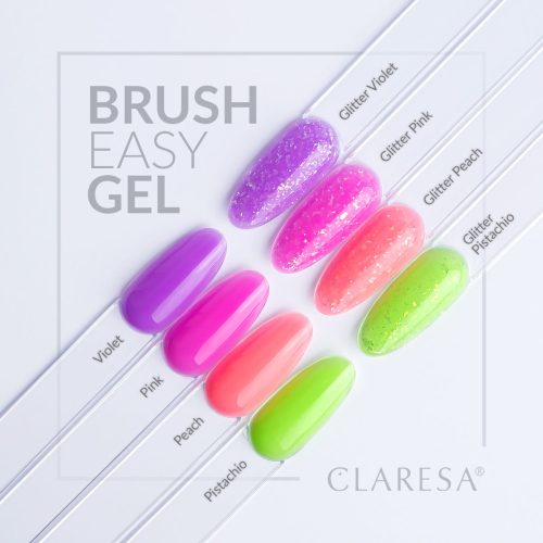 Alternative view of Claresa BRUSH EASY GEL (Gel in a Bottle) Limited Collection 8 x 5g