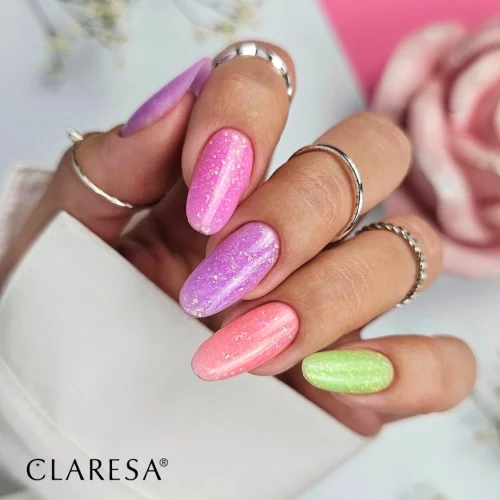 Alternative view of Claresa BRUSH EASY GEL (Gel in a Bottle) GLITTER PINK 5g (Limited Edition)