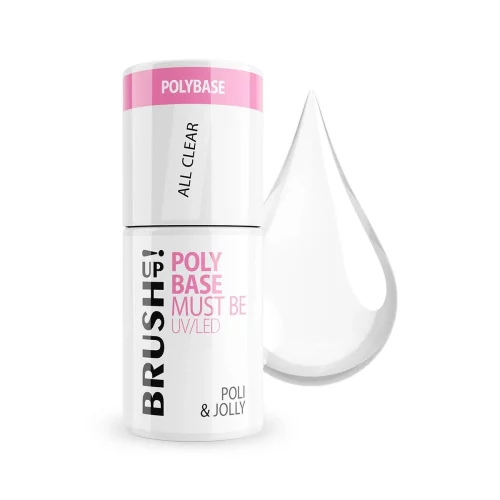 Brushup! UV POLY BASE Must Be: Poli & Jolly All Clear 5g