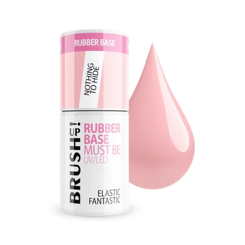 Brushup! UV RUBBER BASE Must Be: Elastic Fantastic Nothing To Hide 5g