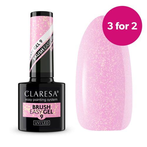 Claresa 3 for 2 BRUSH EASY GEL (Gel in a Bottle) #09