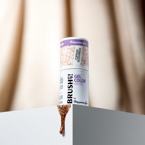 Alternative view of Brushup! GEL NAIL POLISH Coppery Glossiness 5g