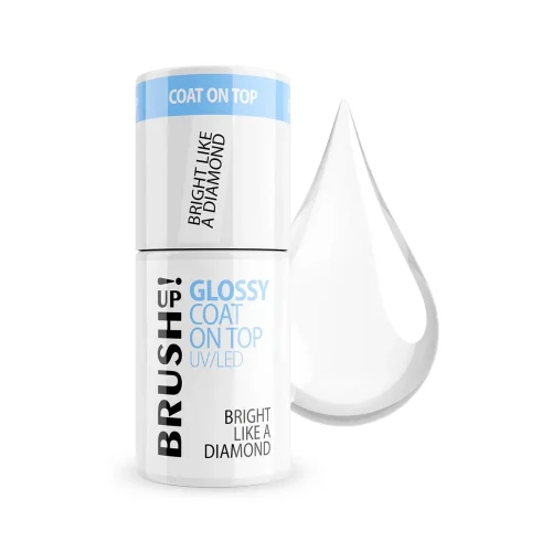 Brushup! UV GLOSSY COAT ON TOP: Bright Like A Diamond 5g