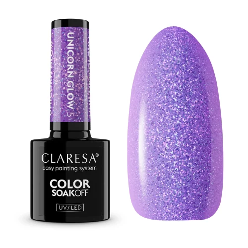 Claresa UNICORN GLOW 5 Gel Nail Polish 5 g (Limited Collection)