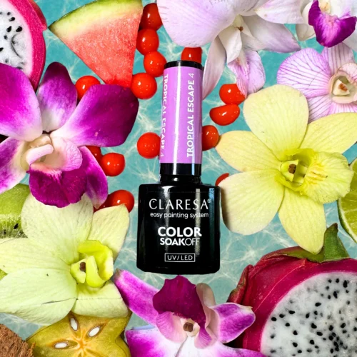 Alternative view of Claresa TROPICAL ESCAPE 4 Gel Nail Polish 5 g