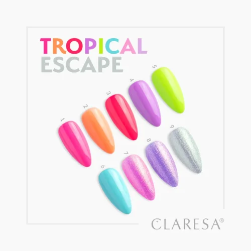 Alternative view of Claresa TROPICAL ESCAPE Limited Collection 9 x 5 g