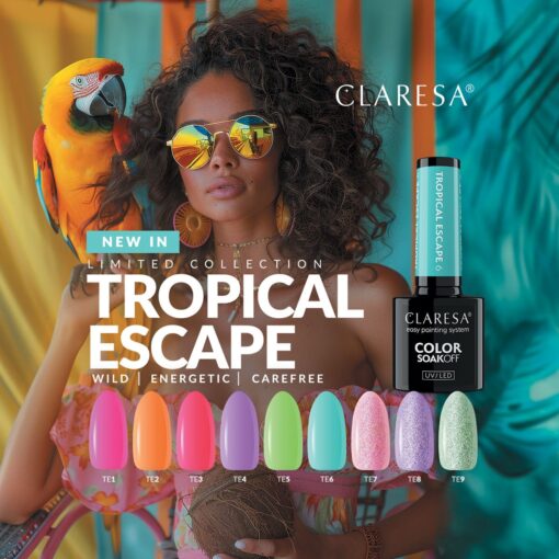 Claresa TROPICAL ESCAPE 2 Gel Nail Polish 5 g - Image 6
