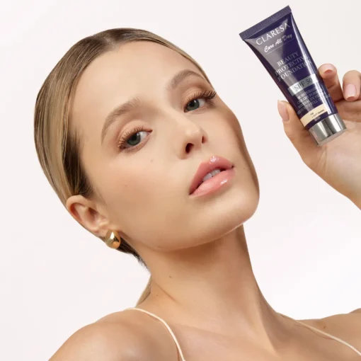 CLARESA Beauty Protective Foundation SPF50 Medium Warm 30 ml - Image 3