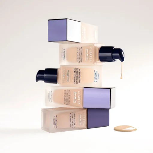 CLARESA Natural Skin Tinted Serum Foundation MEDIUM NATURAL 32 ml - Image 5