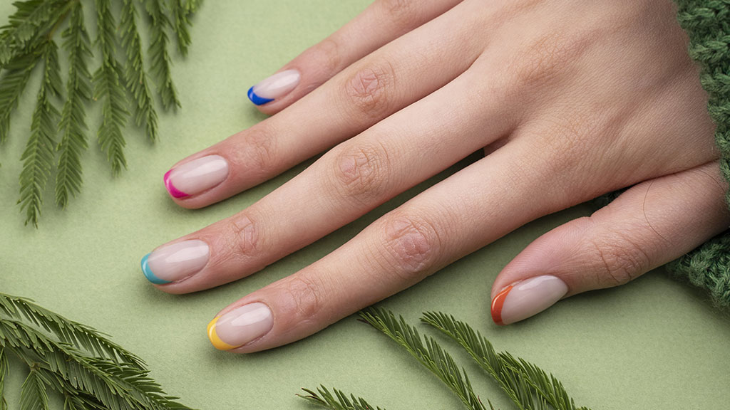 Modern French Nails for the Autumn Season