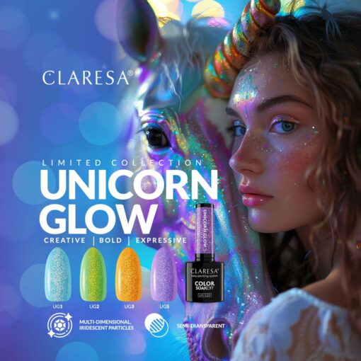 Claresa UNICORN GLOW Limited Collection 4 x 5 g - Image 7