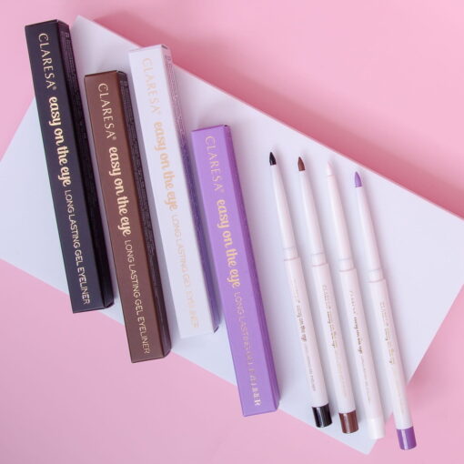 Claresa EASY ON EYE Long-Lasting Gel Eyeliner 02 BROWN LOTUS - Image 4